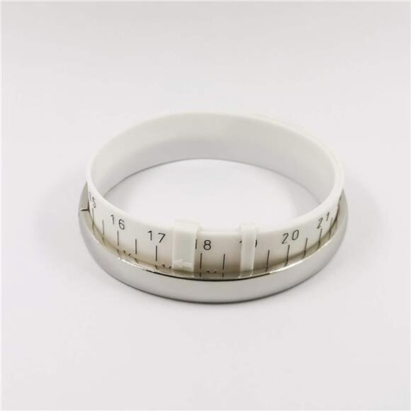 Womens Bangle 8MM Stainless Steel Bracelet Oval Polished Finish Cuff Bangle 6.7" - Picture 5 of 7